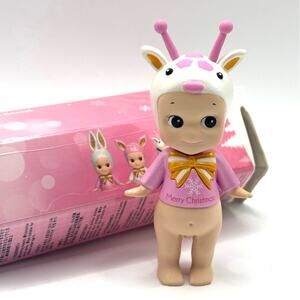 Authentic Sonny Angel Christmas Giraffe, MODI Collab Mini Figurine - NEW